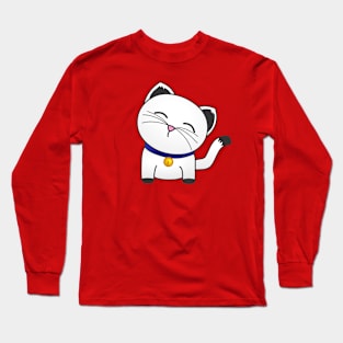 Mewr - Purring Cat Long Sleeve T-Shirt